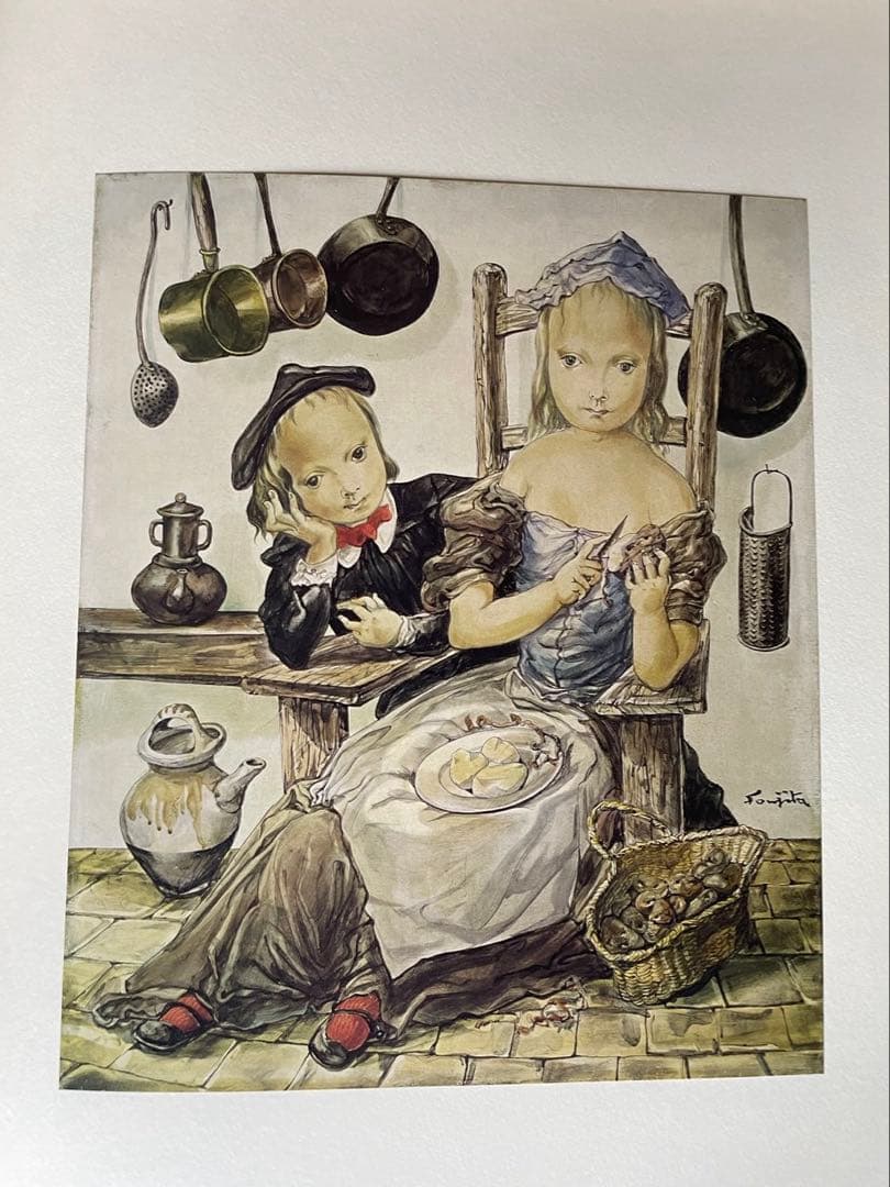 藤田嗣治画集 1949-1968 日動出版 限定2000部内 第1034番