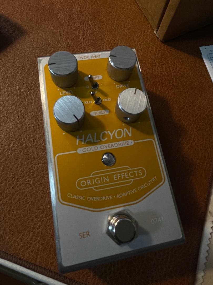 ギター Origin effects halcyon gold overdrive