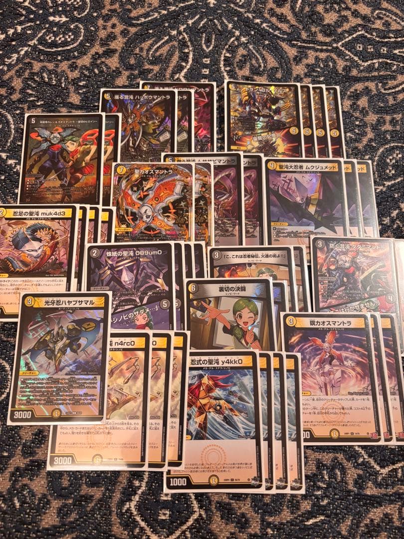 デュエマ 7デッキセット お得まとめ売り メカ、シノビ、ゴット、タマシード他