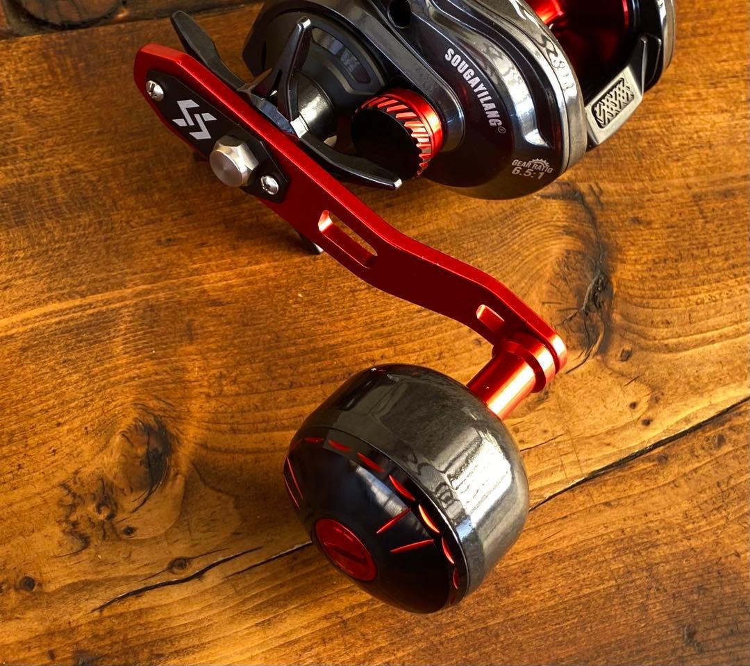 ジギングリール　船釣　左ハンドル　海釣り　ベイトリール　パワーハンドル　16kg