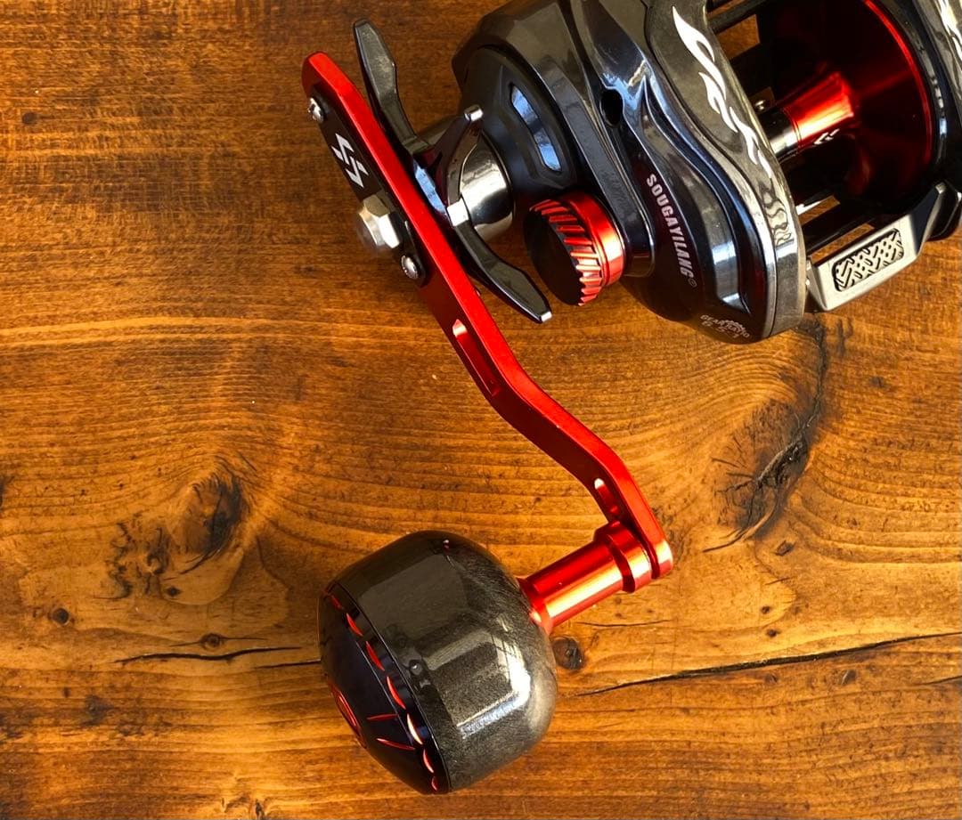 ジギングリール　船釣　左ハンドル　海釣り　ベイトリール　パワーハンドル　16kg