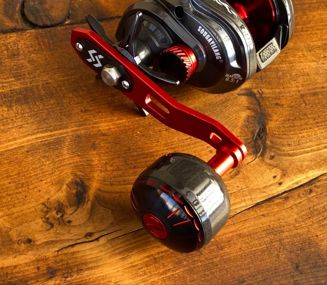 ジギングリール　船釣　左ハンドル　海釣り　ベイトリール　パワーハンドル　16kg