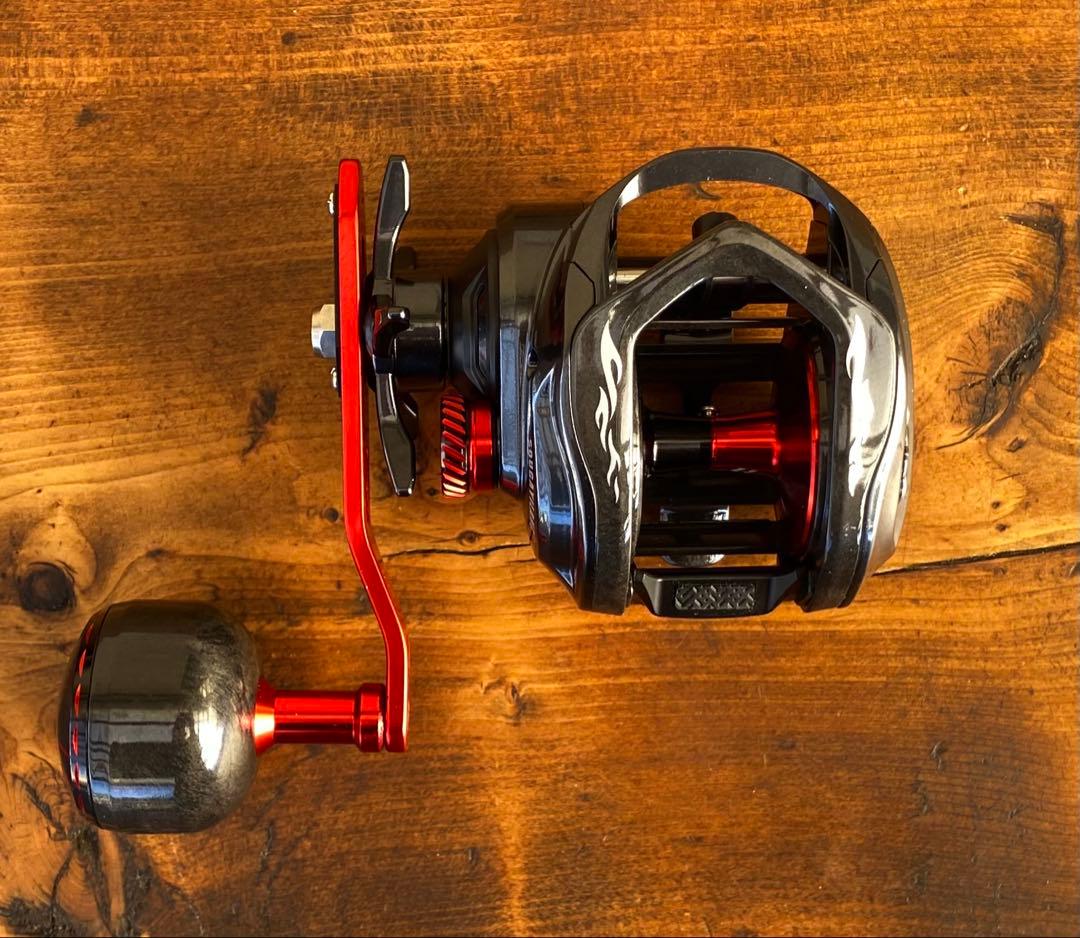 ジギングリール　船釣　左ハンドル　海釣り　ベイトリール　パワーハンドル　16kg