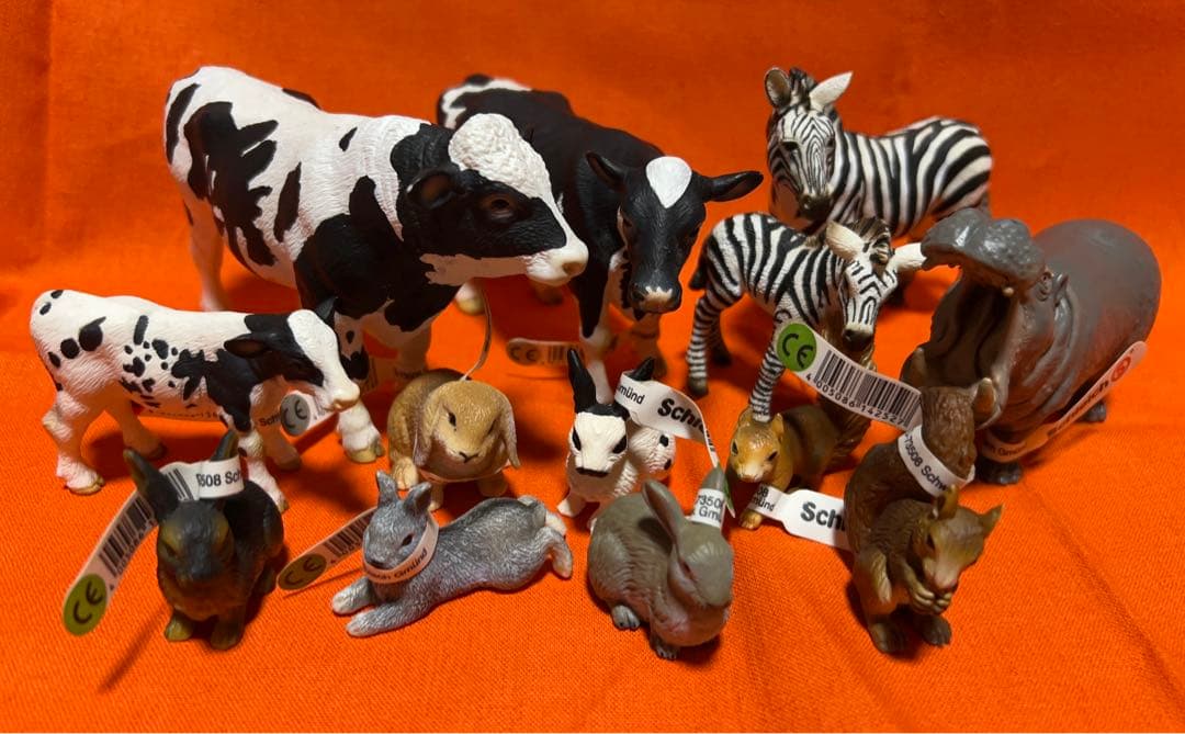 ※バラ売り不可※Schleich シュライヒ タグ付き54体セット 廃盤あり