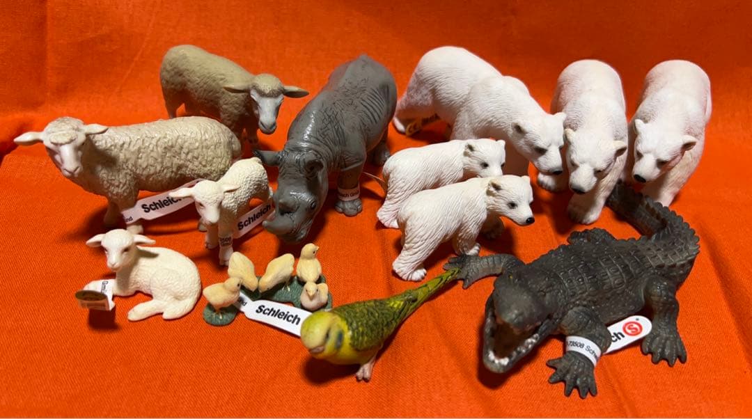 ※バラ売り不可※Schleich シュライヒ タグ付き54体セット 廃盤あり