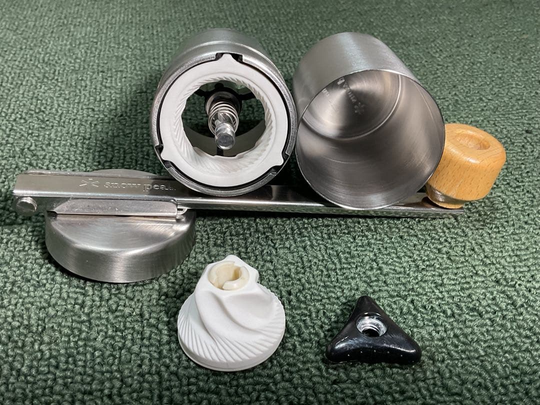 極美品 フィールドコーヒーマスター ＆ フィールドバリスタミル スノーピーク