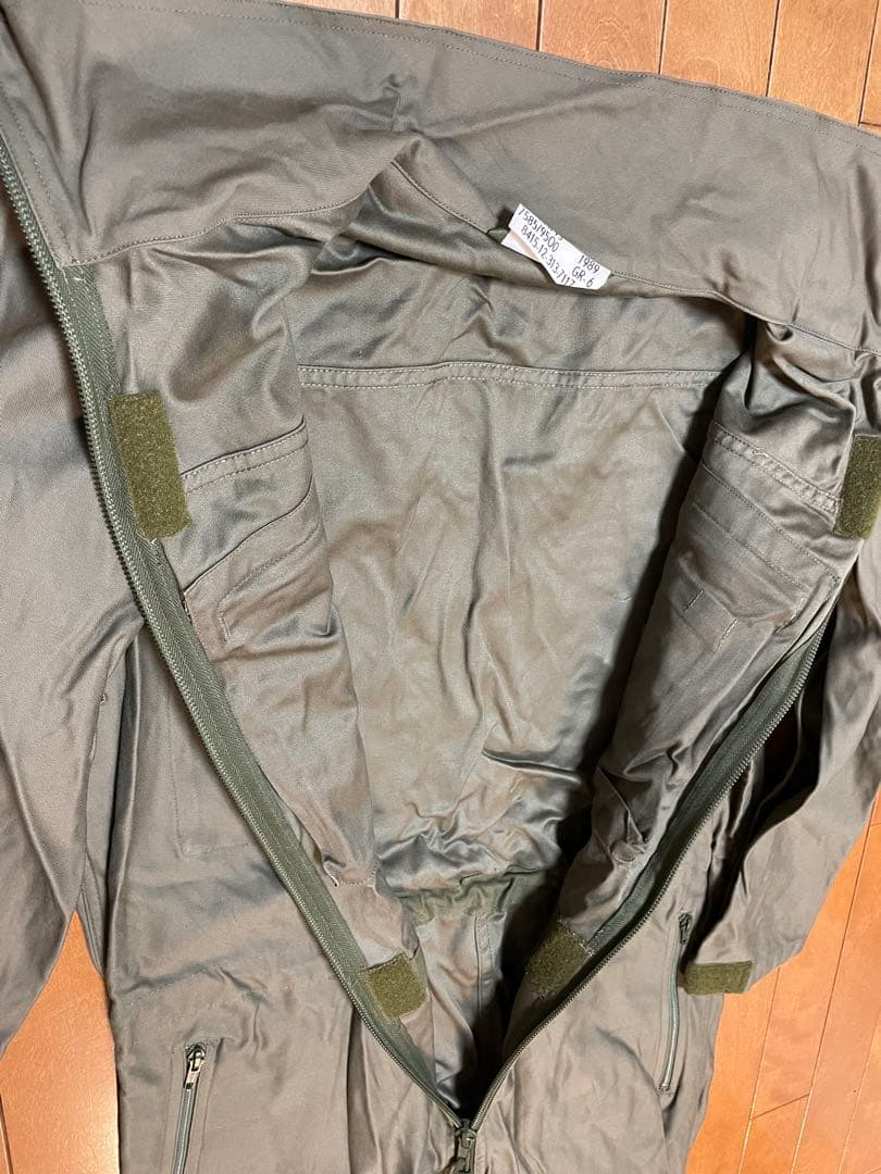実物ドイツ軍 フライトスーツ ミリタリー つなぎ  サバゲー　ヴィンテージ