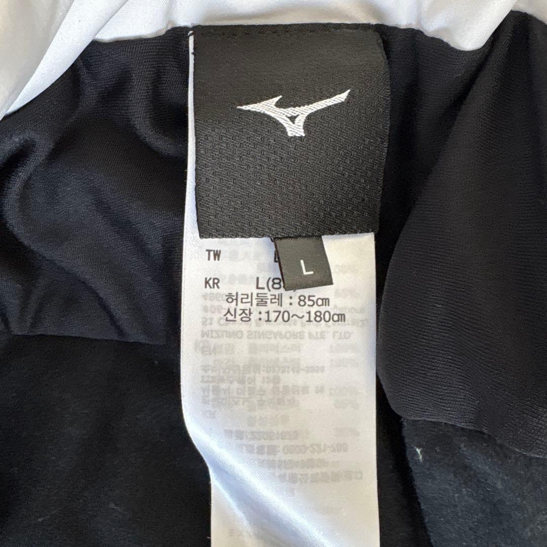 Mizuno スキーウェア L ブラック/ホワイト 上下セット