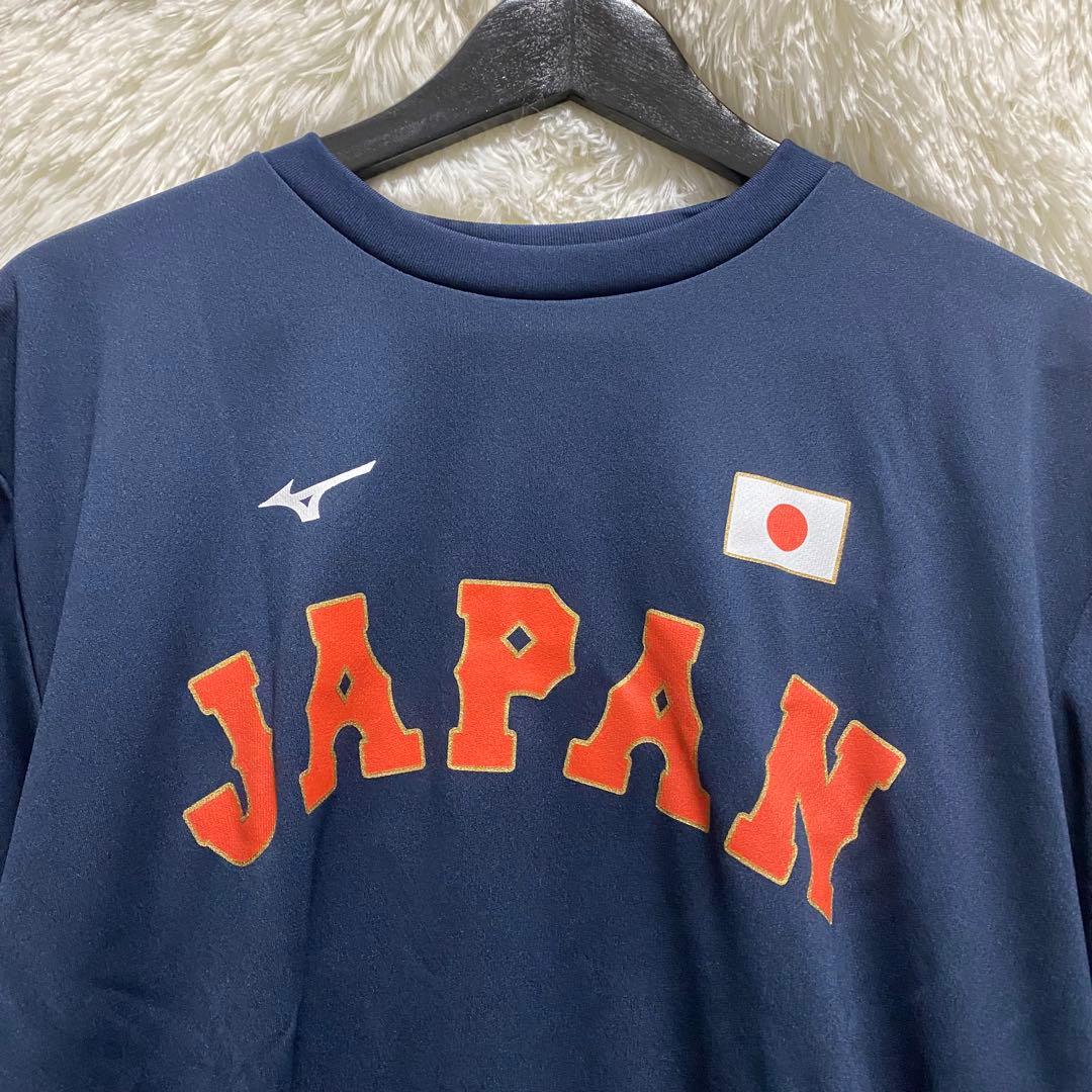 美品　WBC 侍ジャパン 大谷翔平 背番号付 XLサイズ Tシャツ ミズノ
