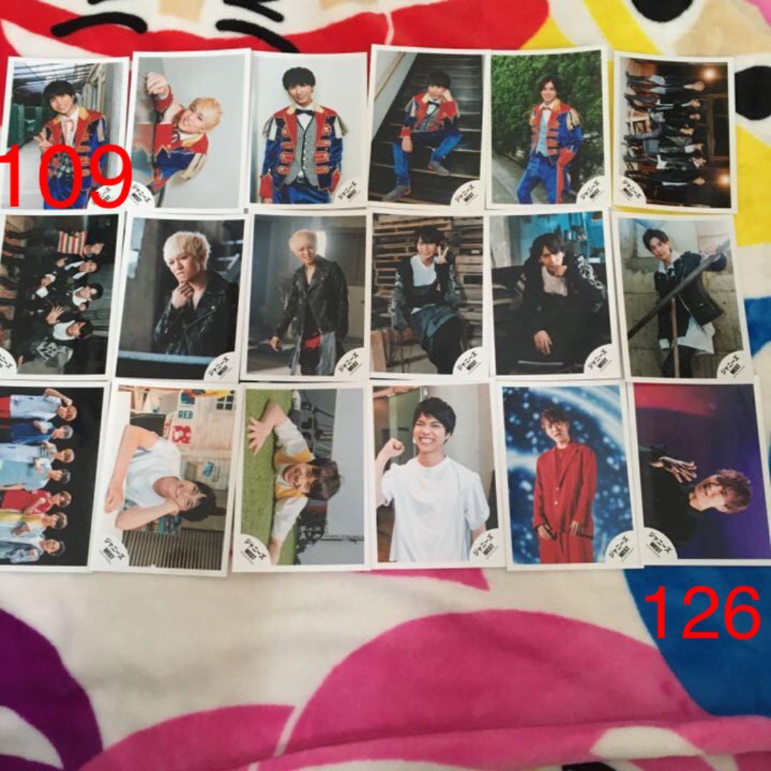 ジャニーズWEST 公式写真  (おまけ付き)【Jr時代～海外オフショット】