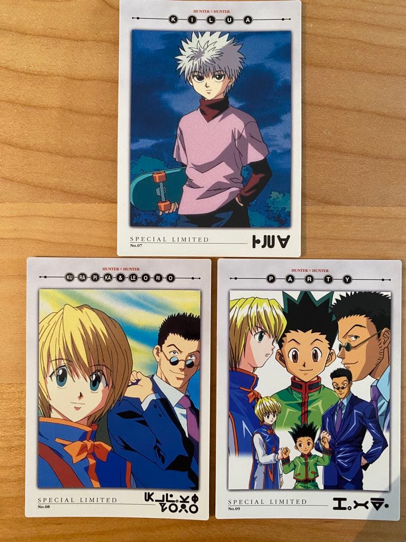 ハンターハンター　カードダスマスターズ　カードダス　トレカ　初版