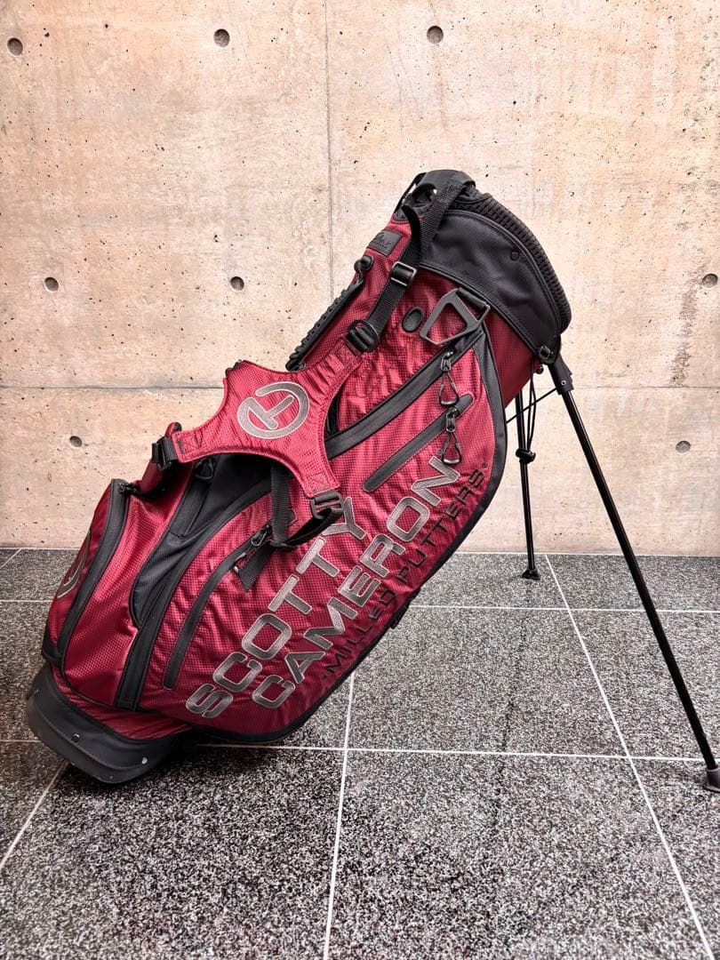 スコッティキャメロンサークルT キャディーバック　ガーネットRED