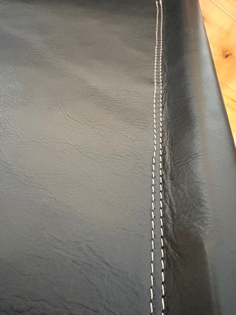 y*5様 新品未使用　コンダクターズチェア　ウォールナット　レザー　ワイド　ハイ