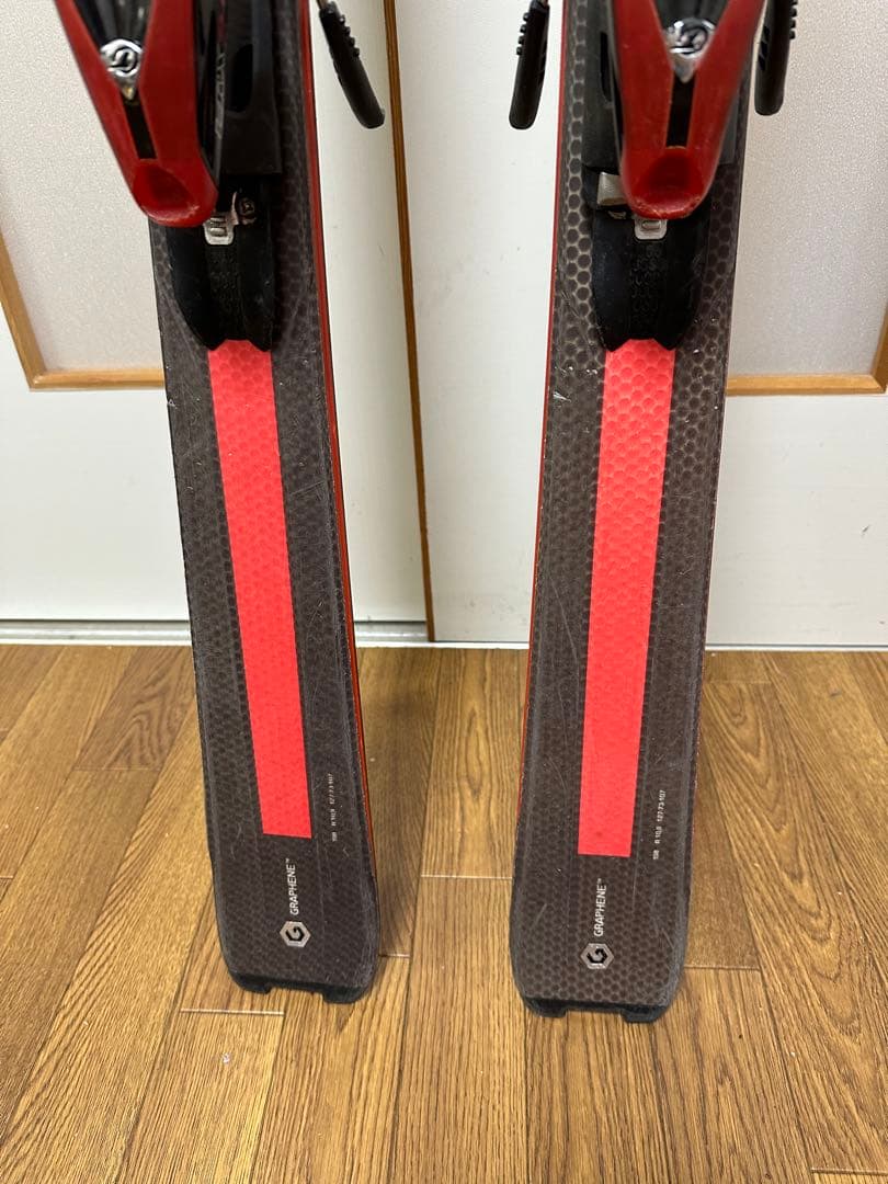 3セットHEAD スキー板158cm,ブーツ26.5cm,ストック105cm