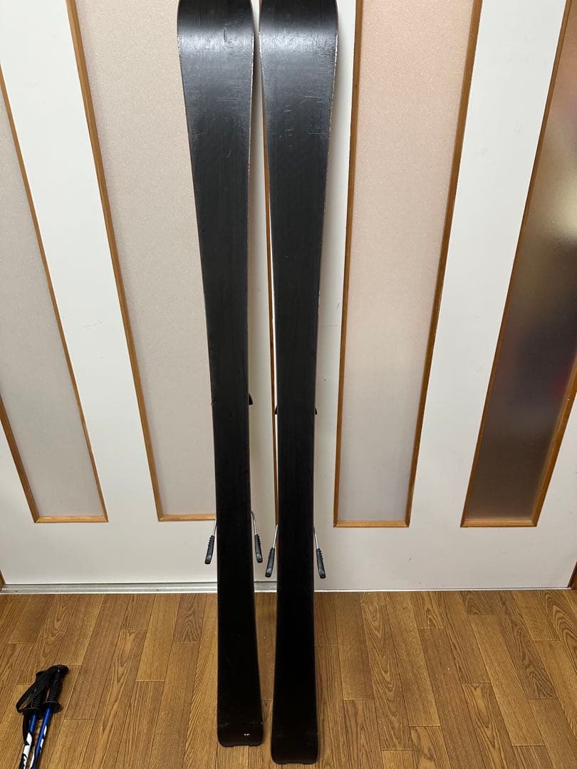 3セットHEAD スキー板158cm,ブーツ26.5cm,ストック105cm