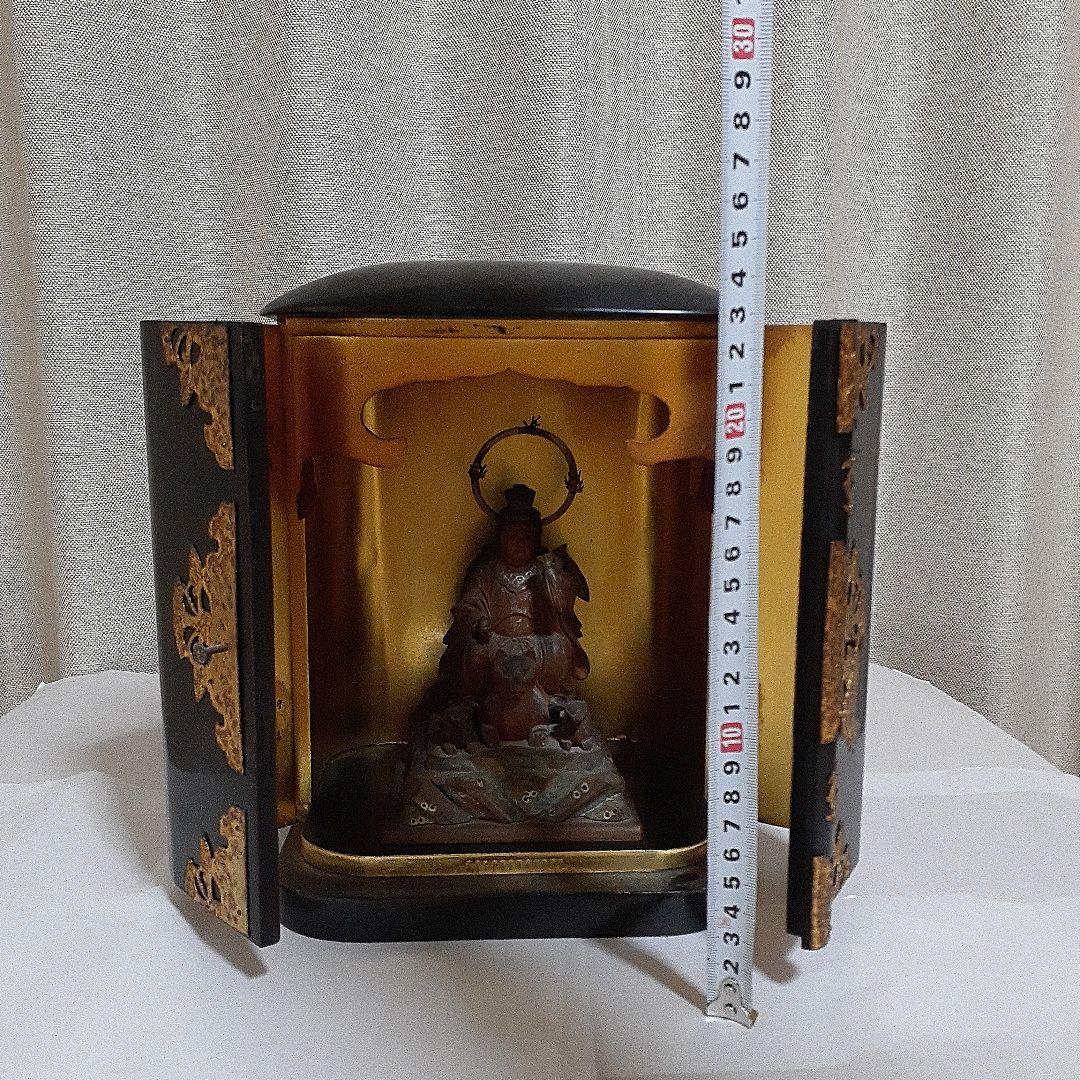 荼枳尼天尊　仏像　厨子