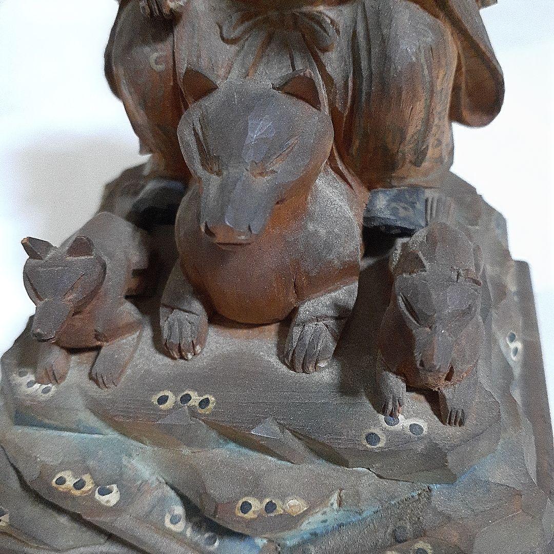 荼枳尼天尊　仏像　厨子