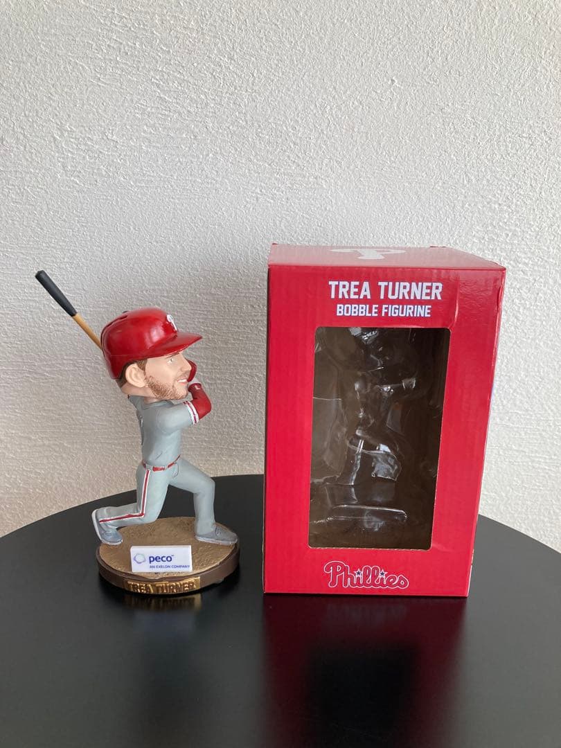 【新品未使用】フィリーズ 2024年球場配布 トレイ・ターナー ボブルヘッド