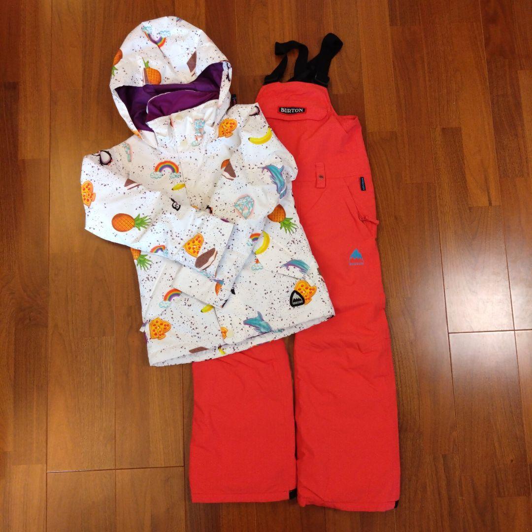 BURTON キッズスノーボードウエア上下 XS 110cm