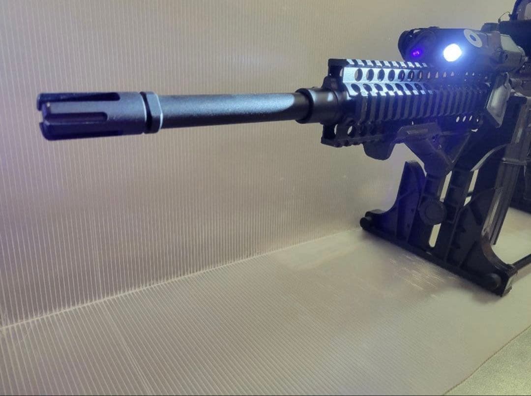 【極美品】東京マルイ 次世代電動ガン レシーライフル ハイマウント光学機器セット