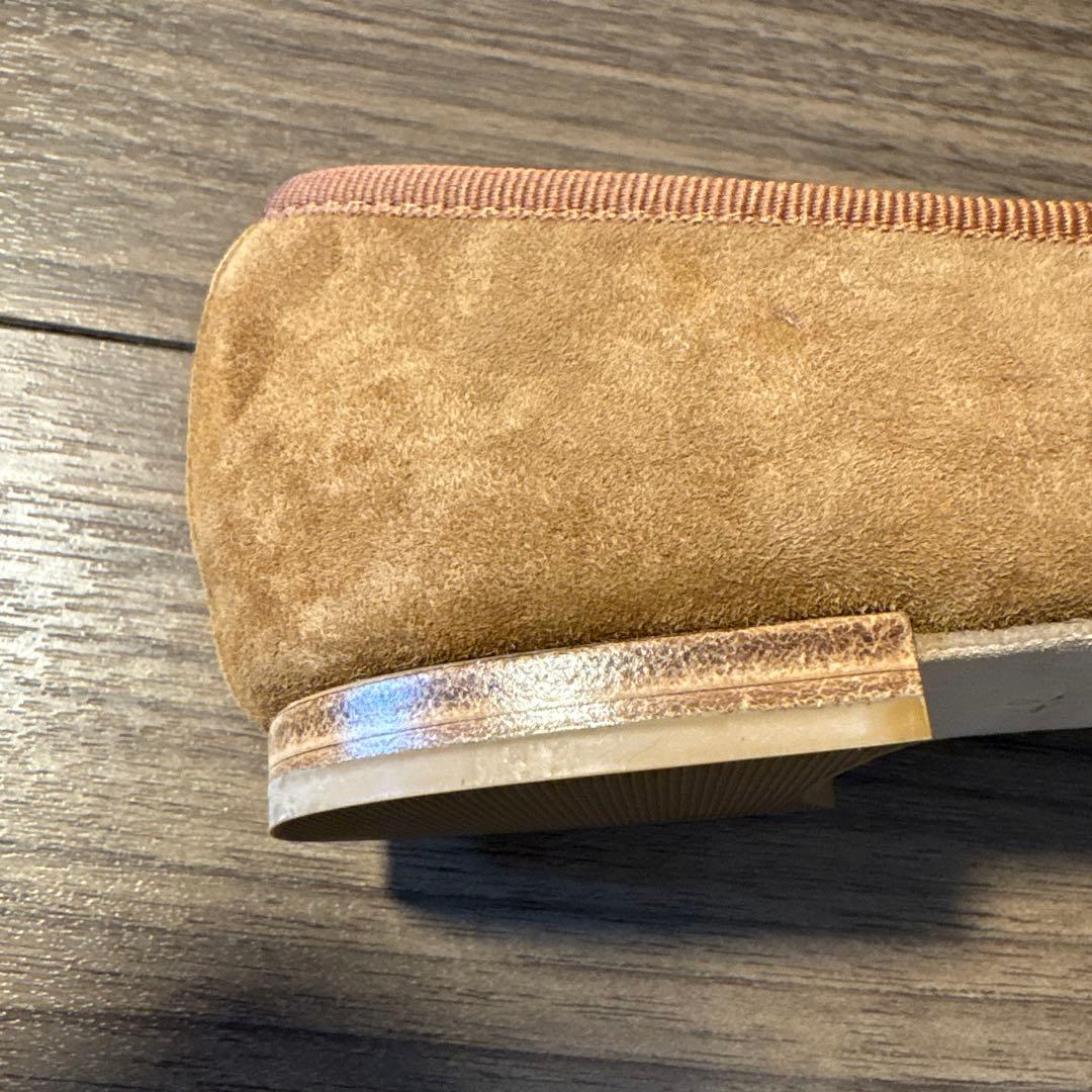 【新品未使用】レペット　バレエシューズ（サイズ37）キャメル色