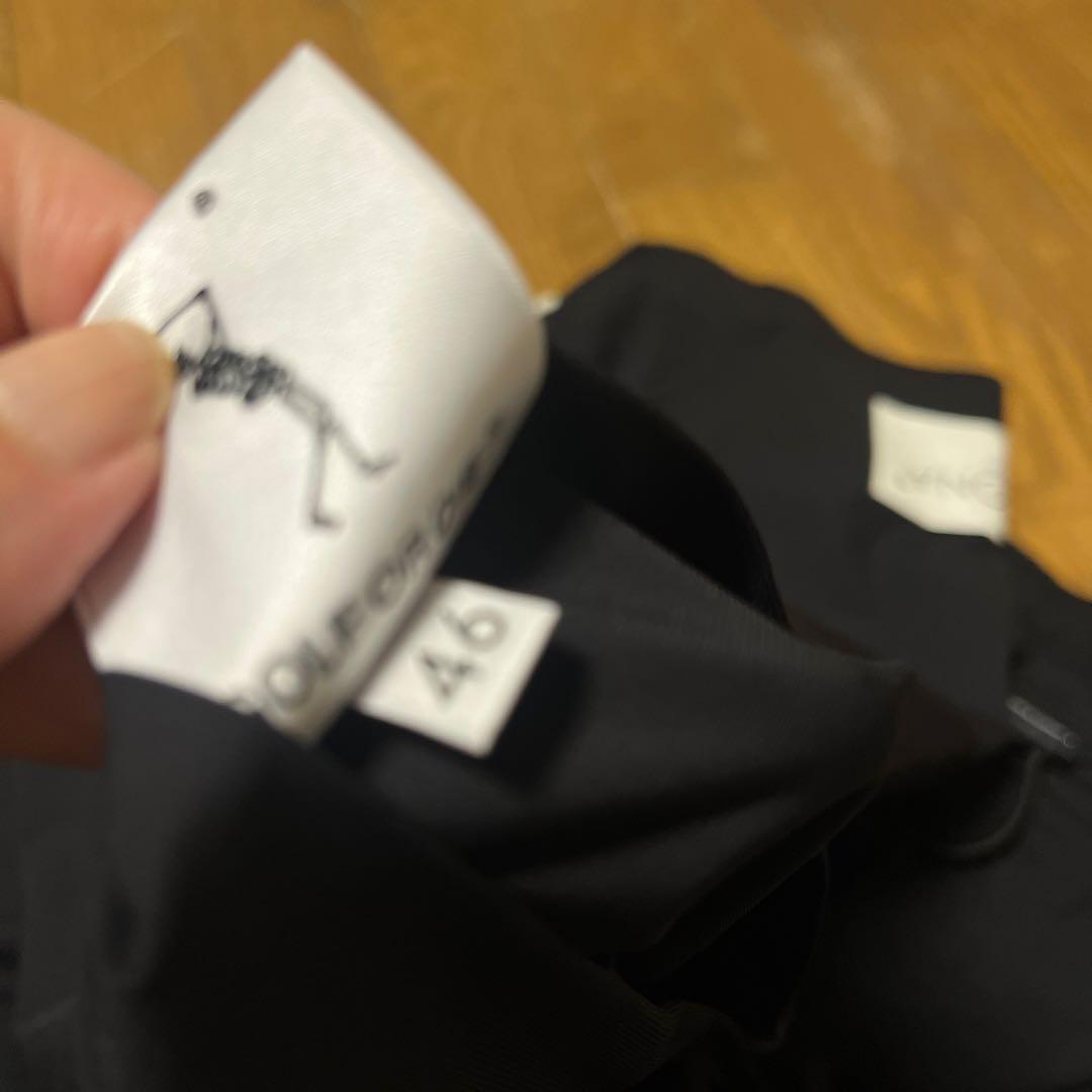 マークアンドロナ半袖セットアップサイズ46黒