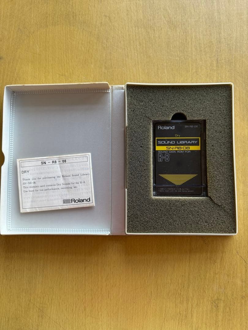 Roland R-8 サウンドデータカードセット