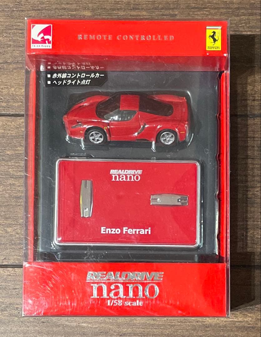 REALDRIVE nano 1/58 フェラーリ 赤外線RCカー 3台セット