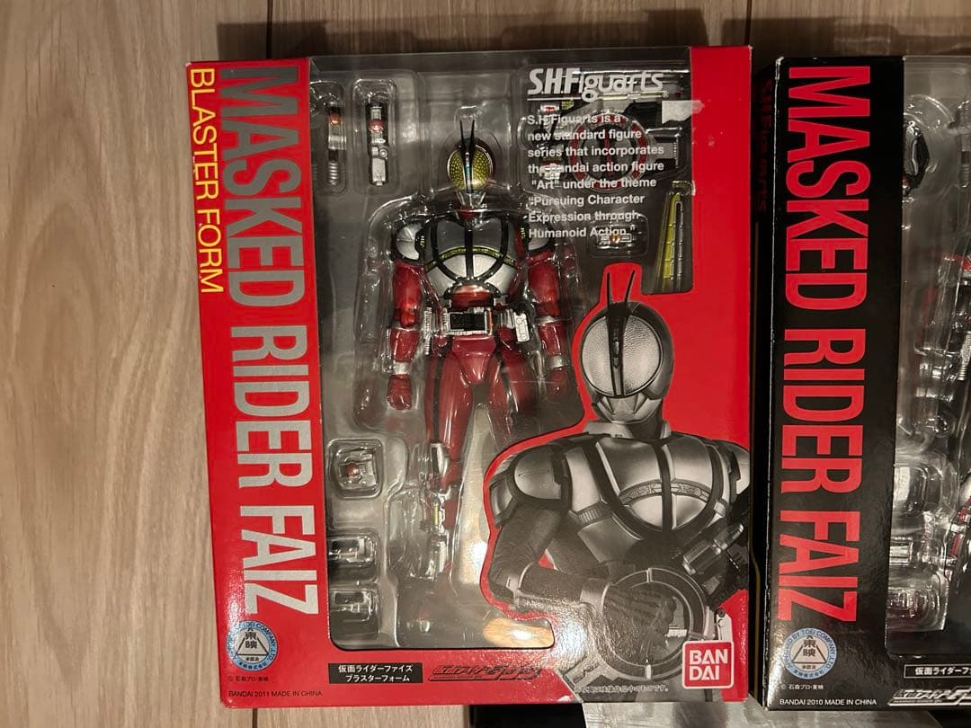 S.H.Figuarts フィギュアーツ　仮面ライダーファイズ　5点セット