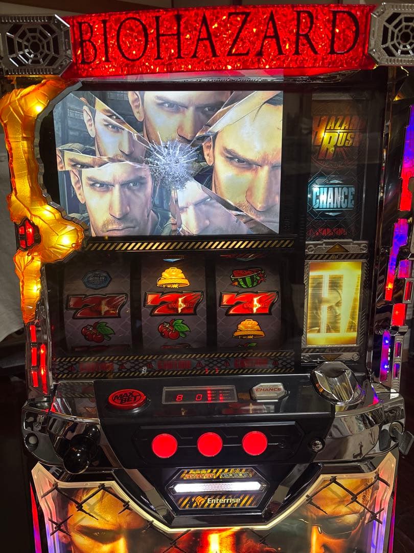 名機！バイオハザード５ エンターライズ ５号機 不要機付