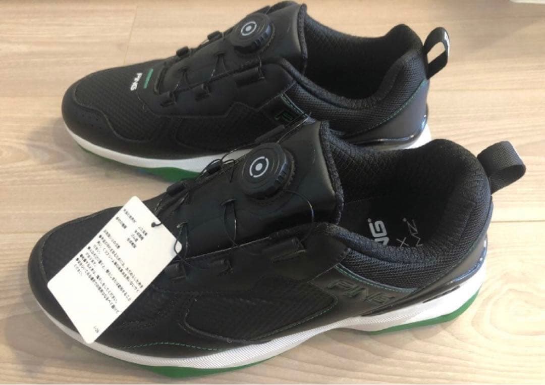 新品　PING スパイクりレスゴルフシューズ　26.0
