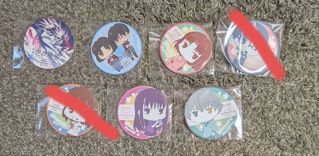【バラ売り可】空の境界 コースター 35種類 両儀式 ufotable