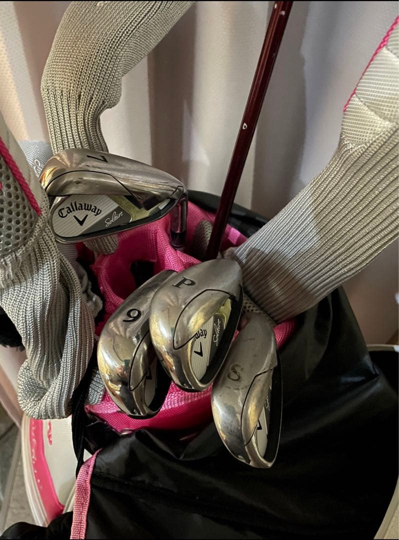Callaway レディース ゴルフバッグ ピンクセット