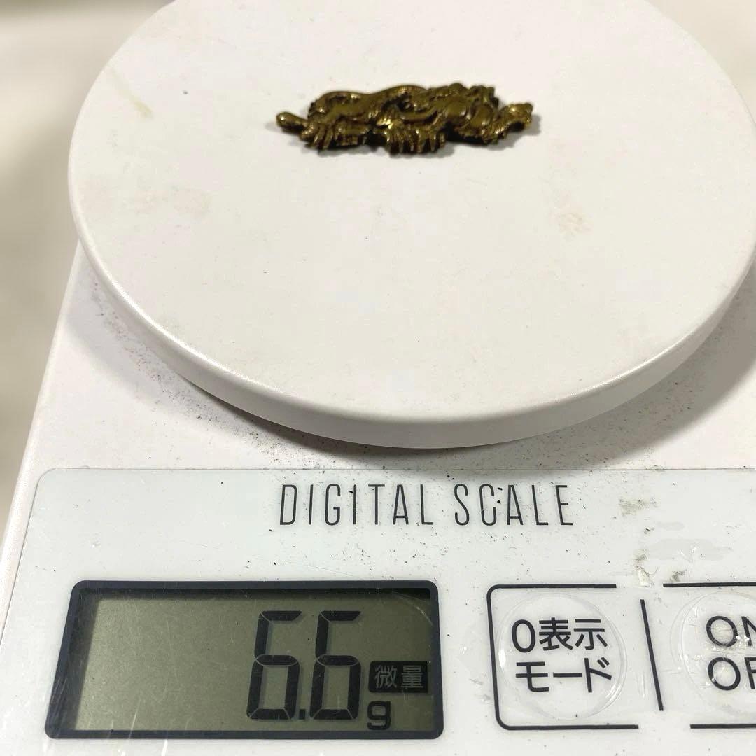 B-59 目貫　片目貫　2個セット　武具　刀装具　骨董品　時代物　美術品　工芸品