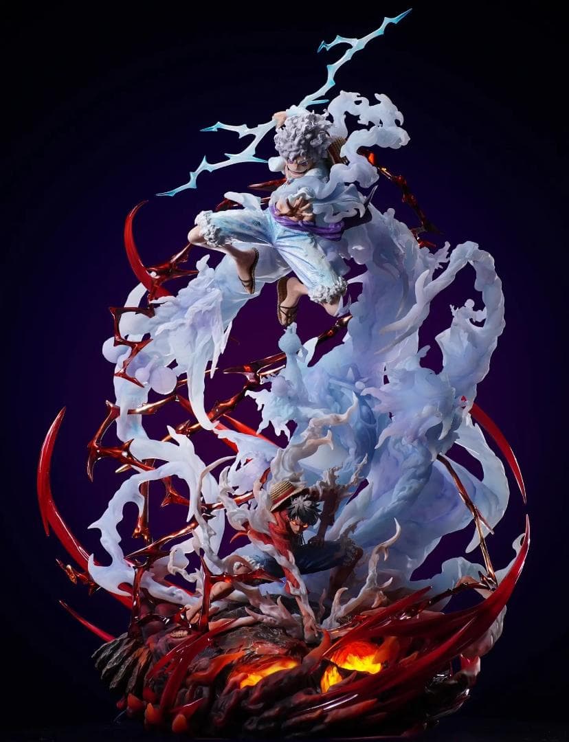 ワンピース ルフィ ギア5 ニカ ガレージキット フィギュア 塗装済み完成品