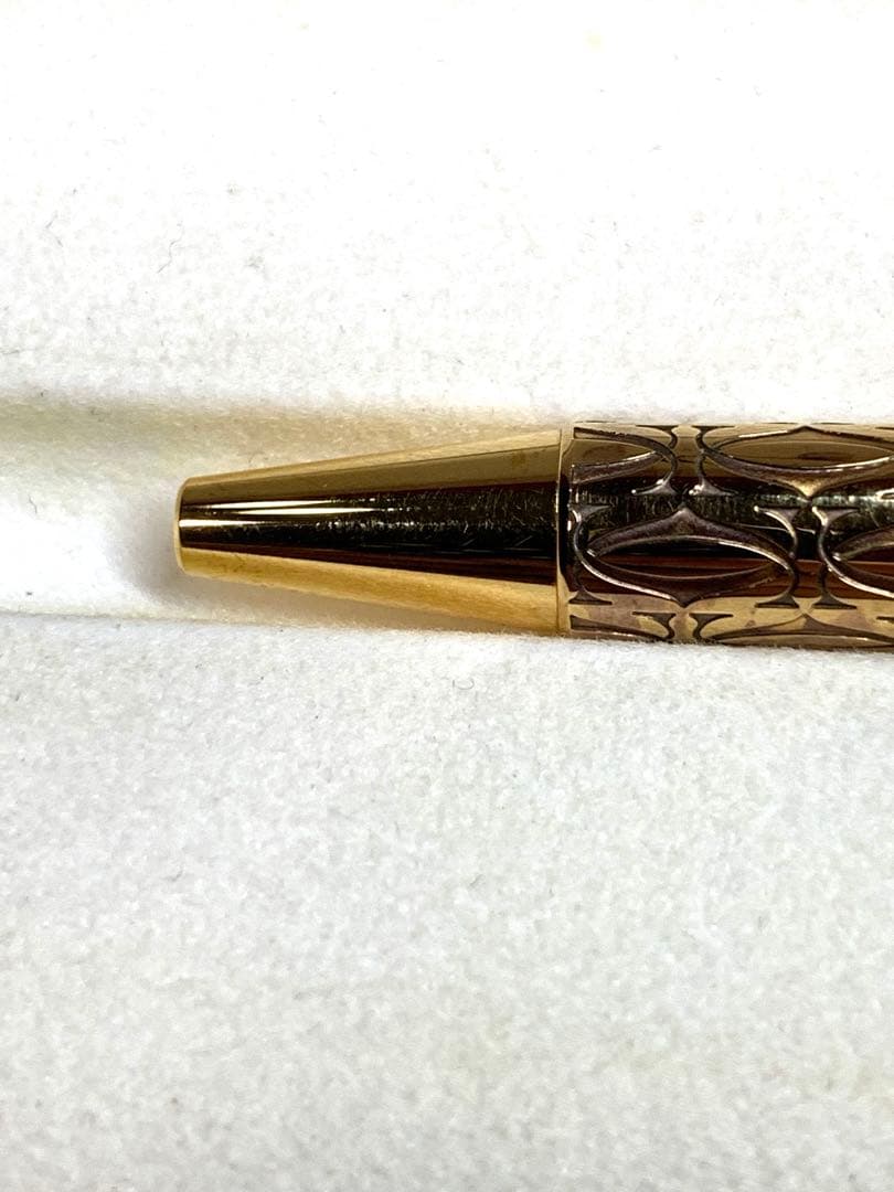 Cartier カルティエ サントス C ドゥ 2C ボールペン ゴールド箱付き
