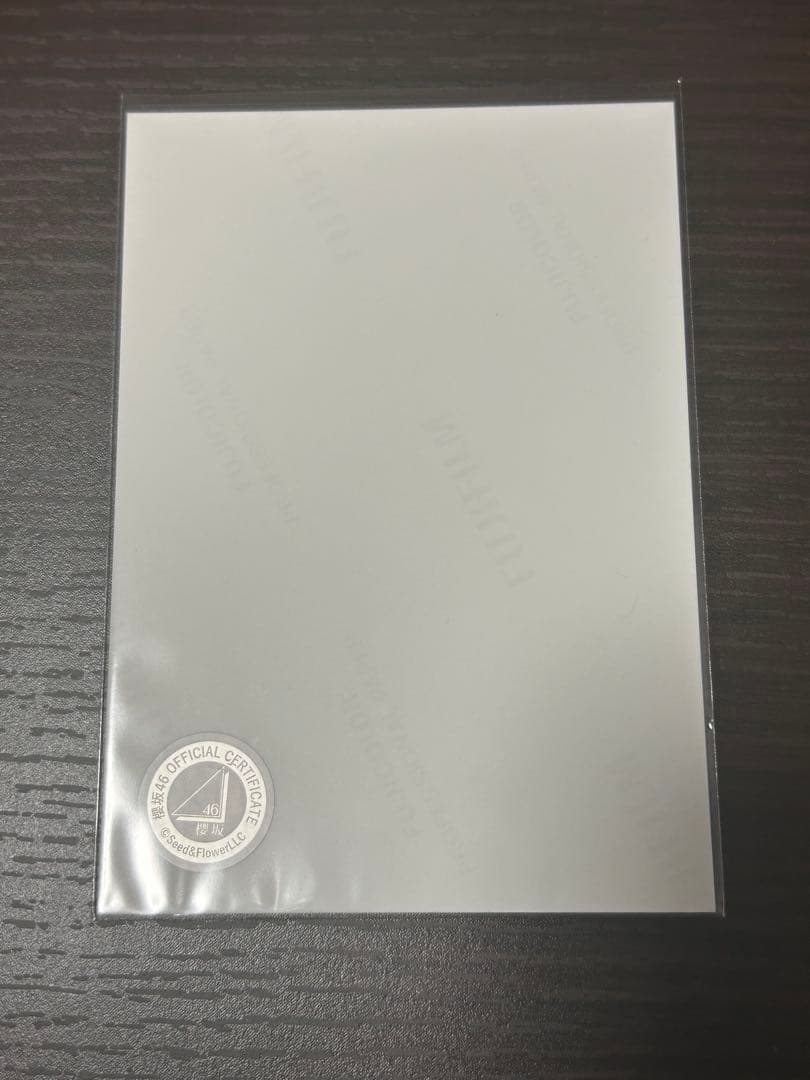 田村保乃 直筆サイン入り生写真 チュウ 2024 クリスマスサンタ衣装