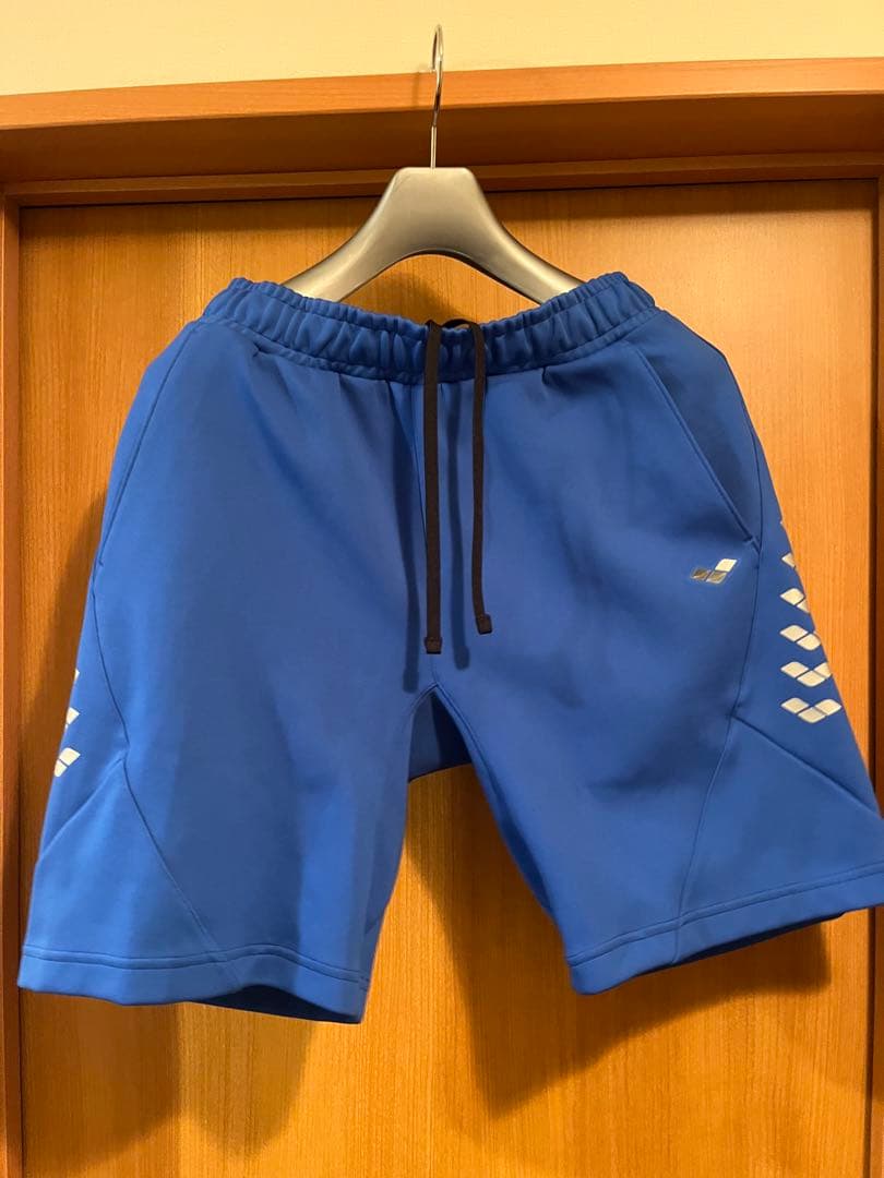 arena ジャージ上下3点セット（ジャケット・ジョガー・ハーフパンツ） 青