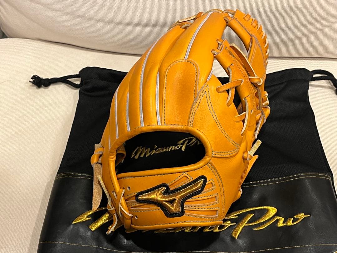 【極美品】MizunoPro ミズノプロ オーダー 軟式内野用グラブ サイズ10