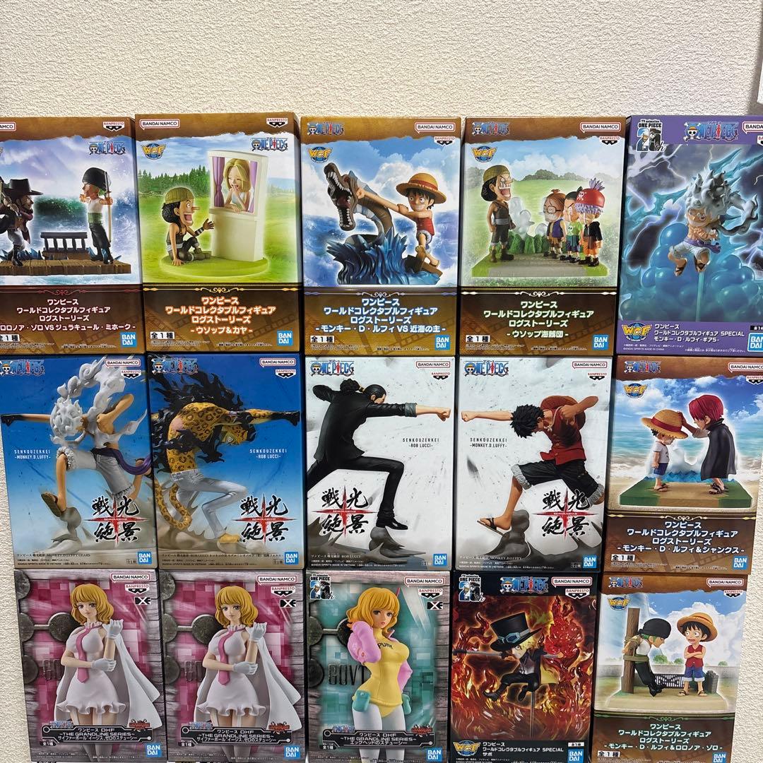 ワンピース プライズフィギュア まとめ売り 117体セット 新品未開封品