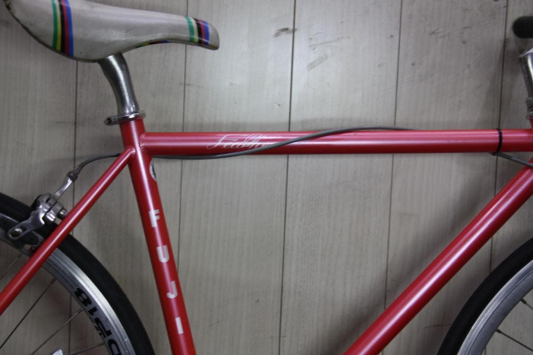 FUJI FEATHERフェザー700C クロモリ 490mm シングルスピード