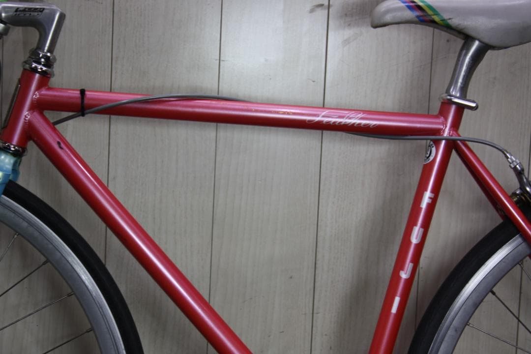 FUJI FEATHERフェザー700C クロモリ 490mm シングルスピード