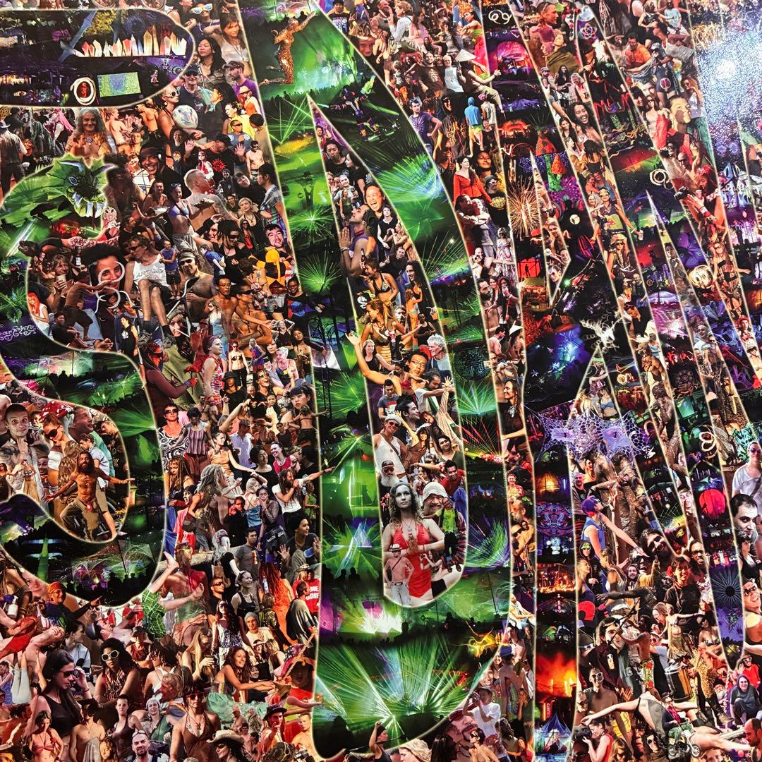 LET'S DANCE TRANCE PARTY コラージュ ポスター