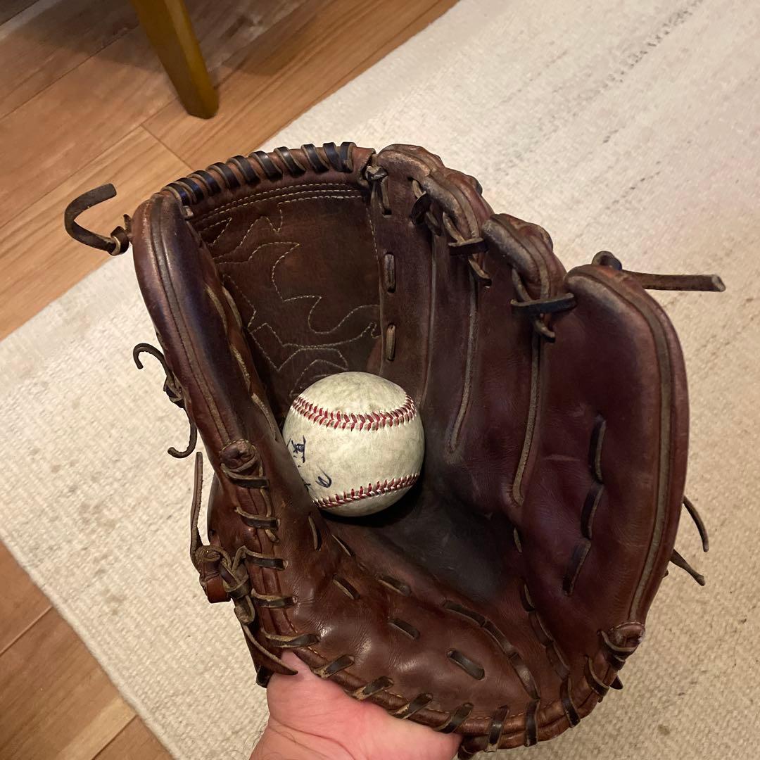 会社員　ミズノプロ　オーダー硬式投手用グローブ