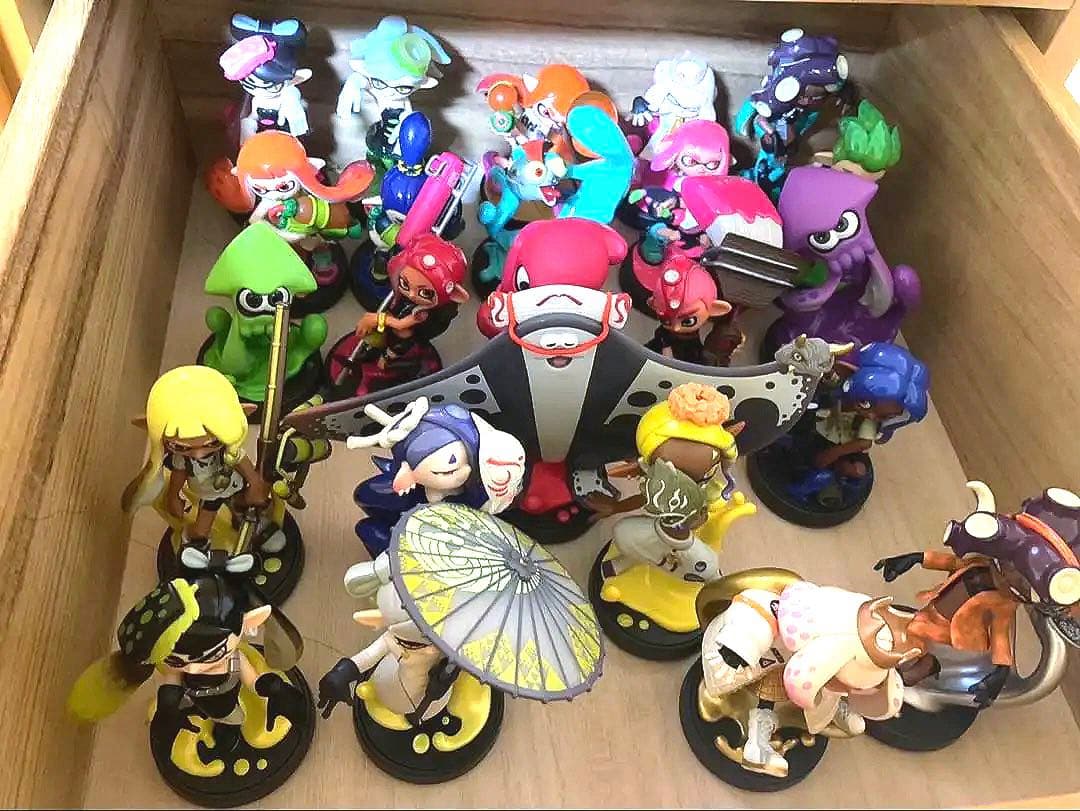 アミーボ　スプラトゥーン フィギュアセット