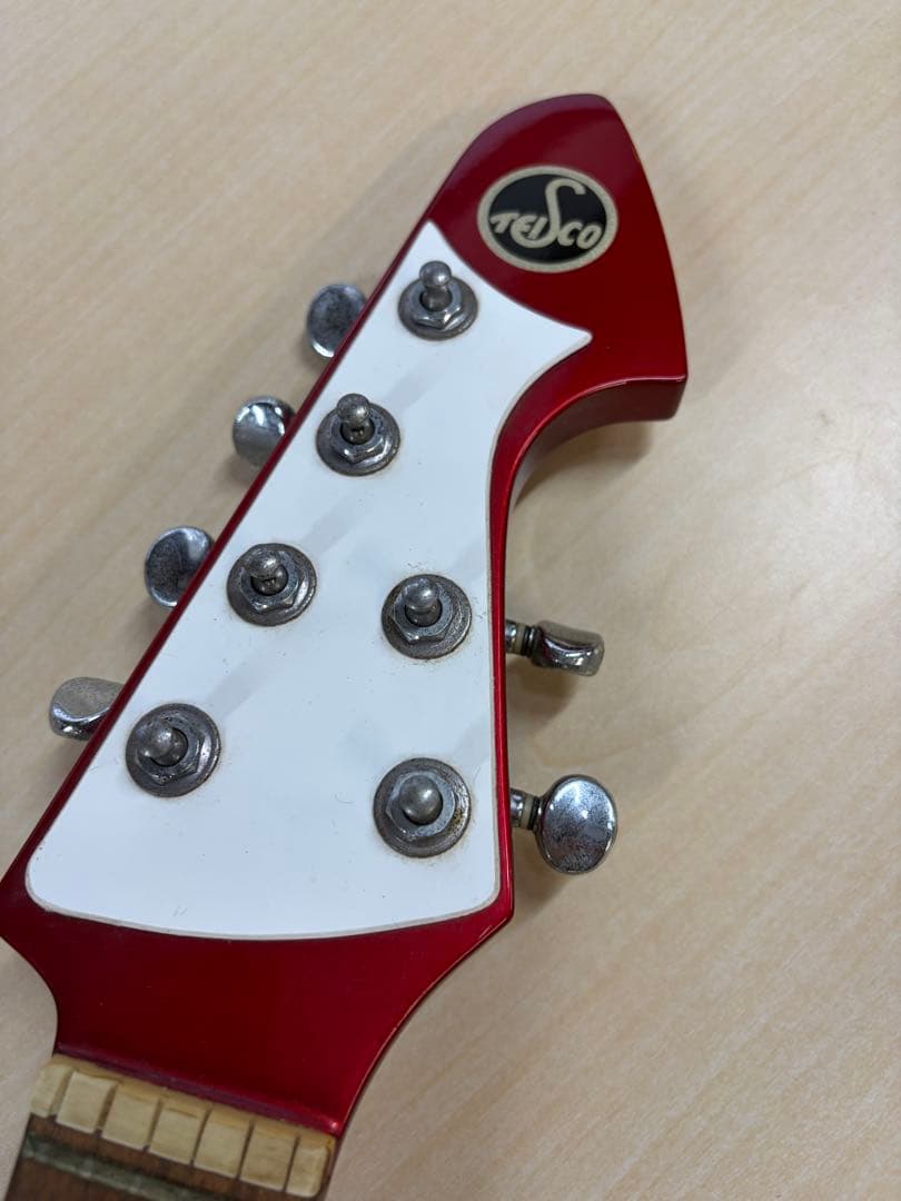 Spectrum エレキギター メタリックレッド teisco フジゲン製