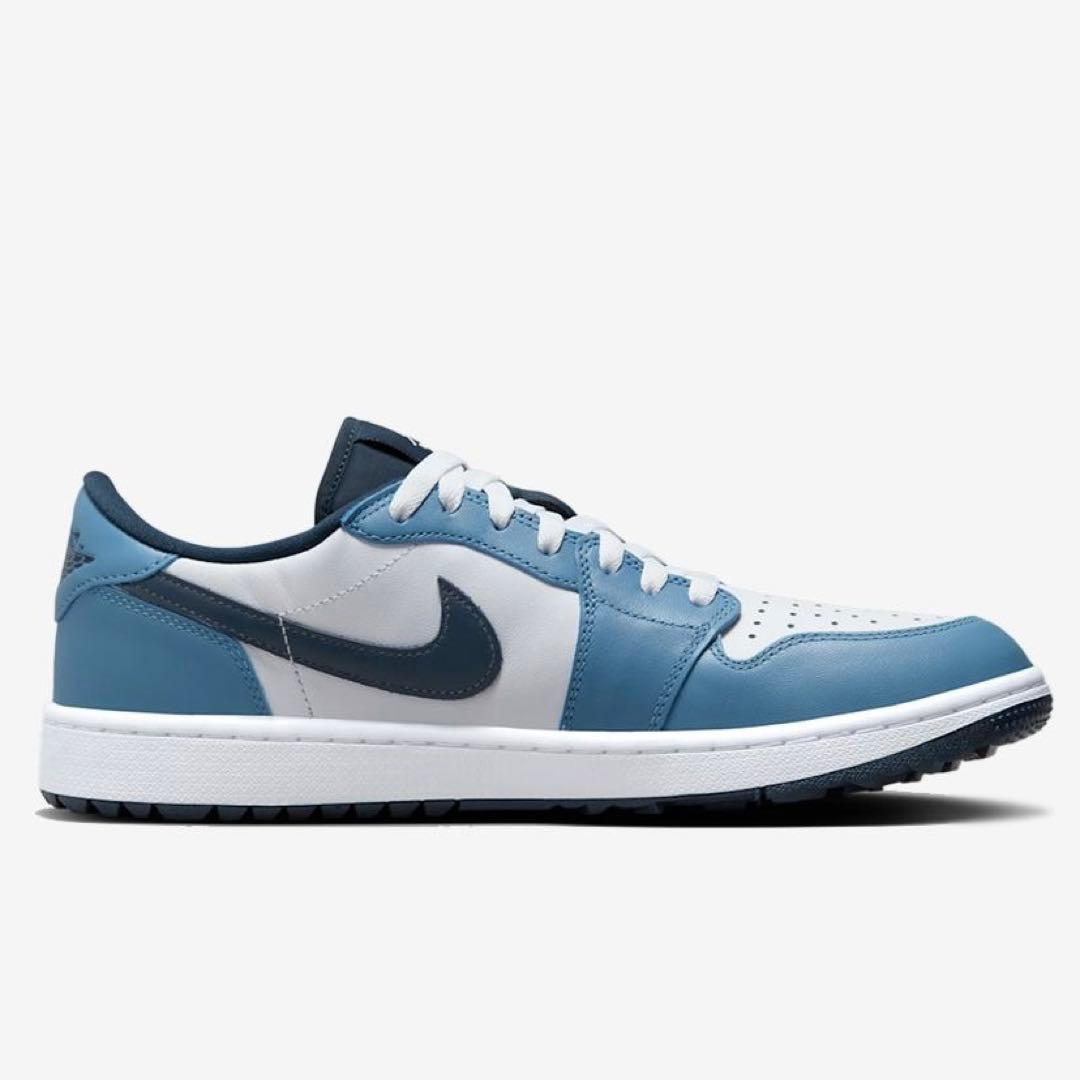 ナイキ ゴルフ ジョーダン 29 スニーカー シューズ 靴 青 天然皮革