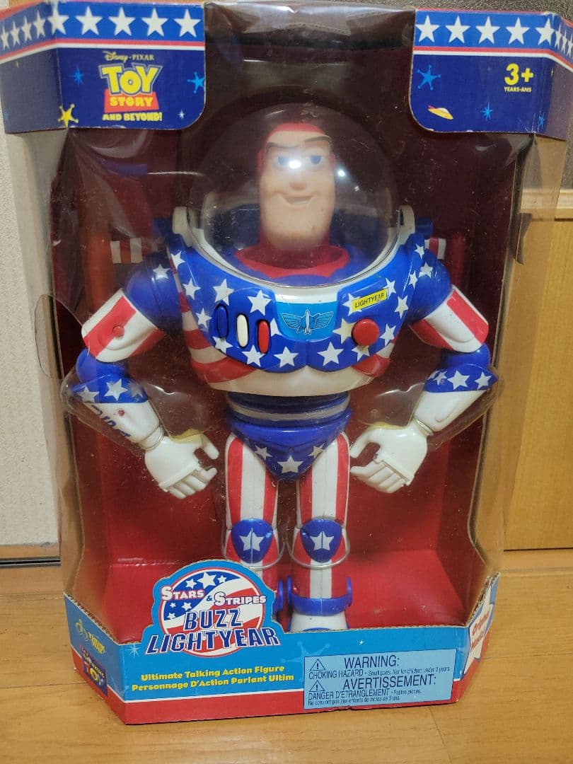 バズ・ライトイヤー　トーキングフィギュア　星条旗