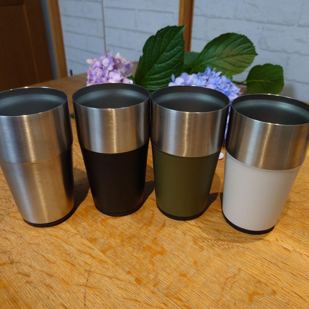 Miya  peakステンレス サーモタンブラー470 4色セット