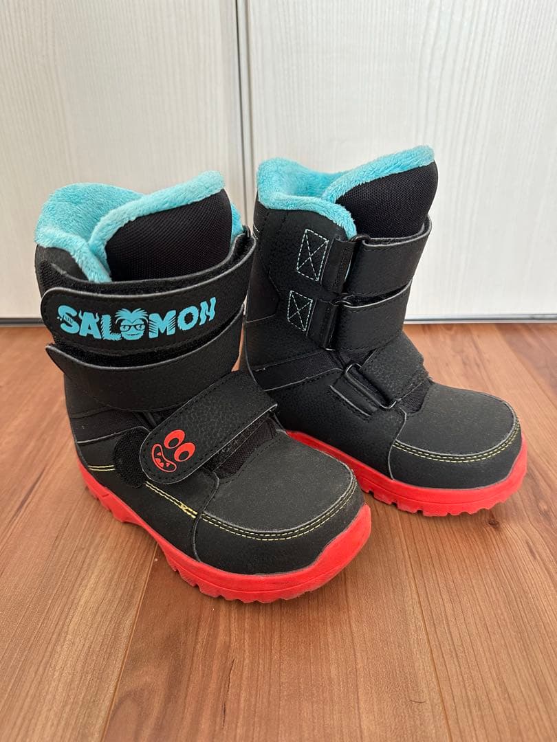 【送料無料】キッズ　サロモン　ブーツ